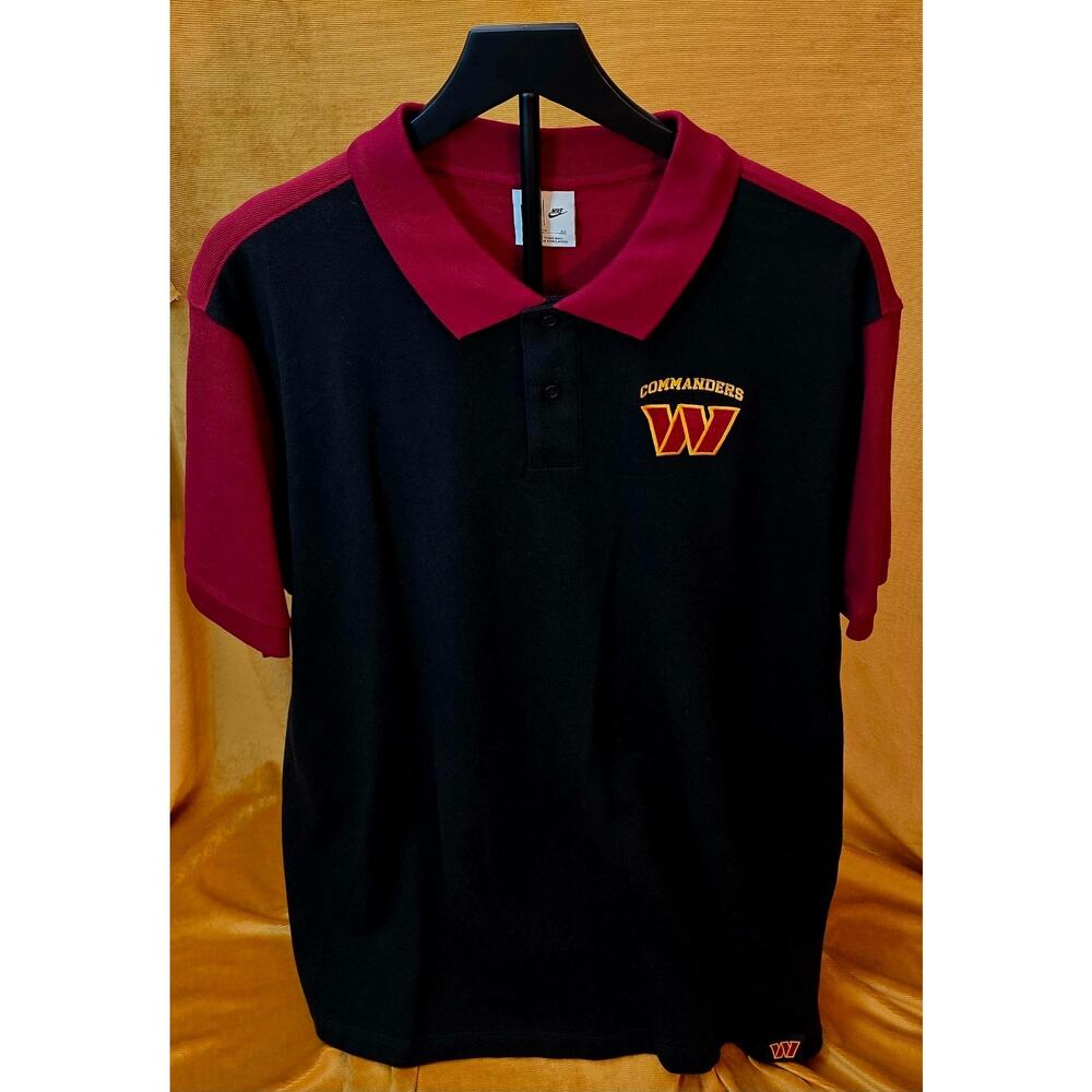 NFL Nike Men's Size XL Washington Commanders Nike Polo Tee